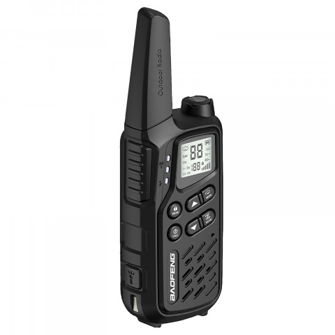 Krótkofalówka Baofeng BF-T25E czarna - Galeria zdjęcie 10