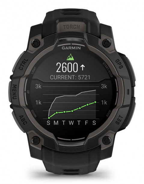 Smartwatch GARMIN Instinct 3 45mm Black - Galeria zdjęcie 8