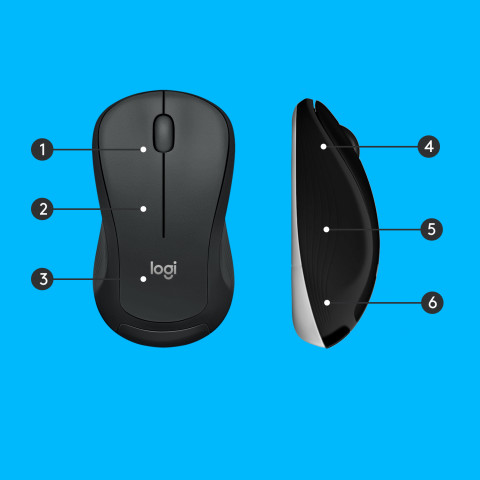 ZESTAW LOGITECH MK540 ADVANCED USB BLACK - Galeria zdjęcie 8