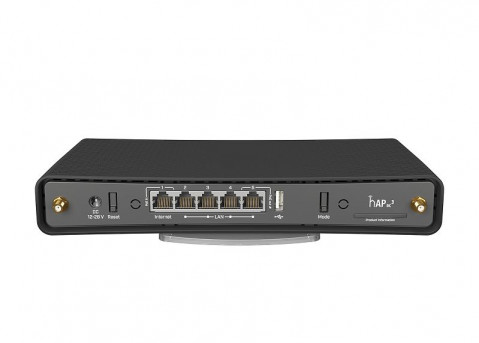 Router WiFi 4 Mikrotik hAP ac3 (RBD53iG-5HacD2HnD) 2,4GHz(2x2)/5GHz(2x2) 5p - Galeria zdjęcie 5