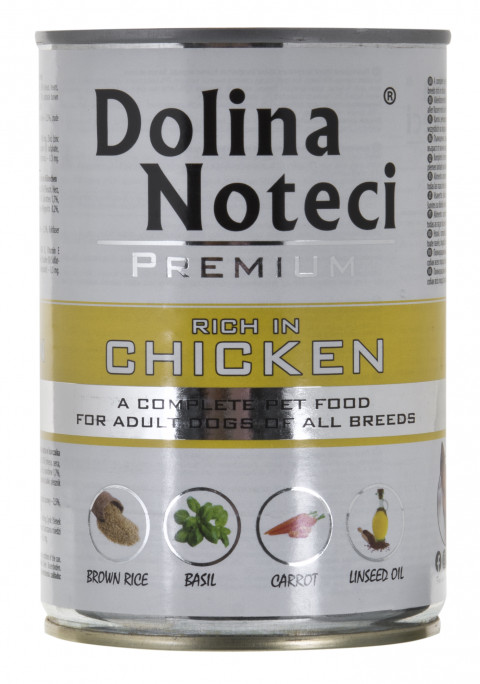 DOLINA NOTECI Premium bogata w kurczaka - mokra karma dla psa - 400g - Galeria zdjęcie 2