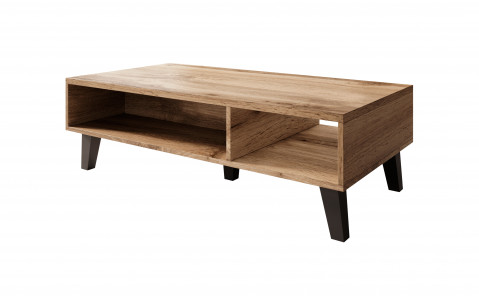 Ława/ Stolik NORD 110cm dąb wotan/antracyt - Galeria zdjęcie 1