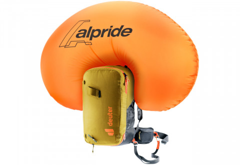 Plecak lawinowy Deuter Alproof Lite 22 - turmeric/black - Galeria zdjęcie 4