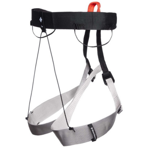 Uprząż wspinaczkowa Black Diamond Couloir 3S Harness - alloy/black M - Galeria zdjęcie 2