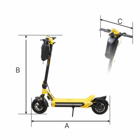 Hulajnoga Elektryczna XRIDER MX10 18,2 Ah MAX 800W - Galeria zdjęcie 3