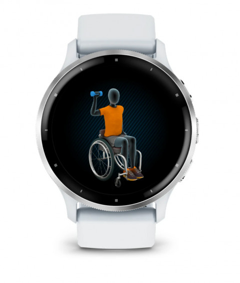 Zegarek Garmin Venu 3 45mm biały - Galeria zdjęcie 6