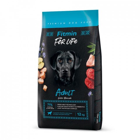FITMIN For Life Adult large breed - sucha karma dla psa - 12 kg - Galeria zdjęcie 1
