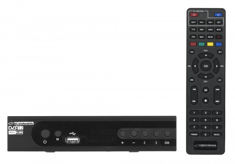 ESPERANZA TUNER DVB-T2 H.265/HEVC EV106P - Galeria zdjęcie 1