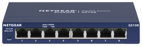 Switch Netgear GS108GE 8p Unmanaged Gigabit - Galeria zdjęcie 2