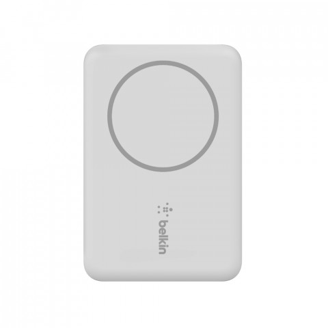 Powerbank bezprzewodowy Belkin BoostCharge Magnetic Wireless Power Bank 2.5K MagSafe Compatible 2500mAh White - Galeria zdjęcie 2