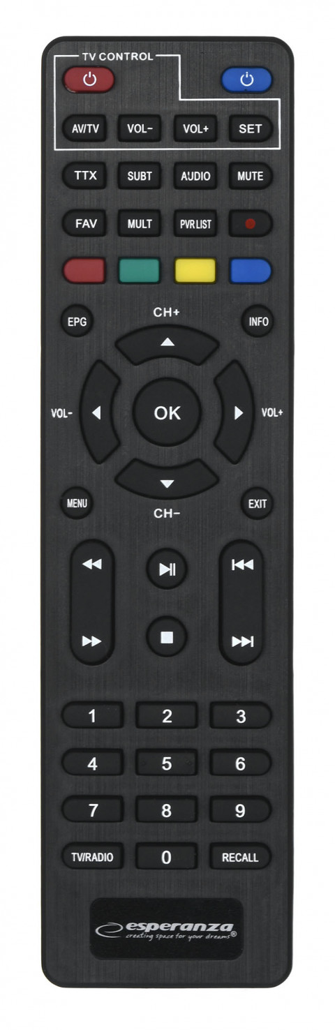 ESPERANZA TUNER DVB-T2 H.265/HEVC EV106P - Galeria zdjęcie 4