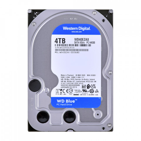 Dysk twardy HDD WD Blue 4TB 3,5" SATA WD40EZAX - Galeria zdjęcie 1