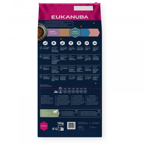 EUKANUBA Grain Free Adult Small&Medium Jagnięcina - sucha karma dla psa - 12kg - Galeria zdjęcie 2
