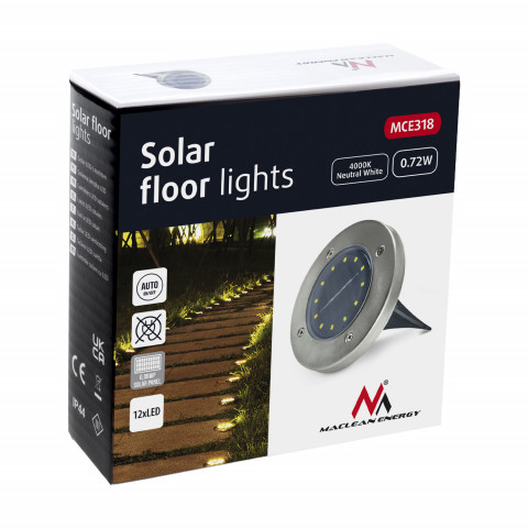 MACLEAN SOLARNA LAMPA OGRODOWA LED MCE318 - Galeria zdjęcie 6