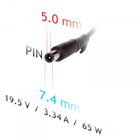 Akyga zasilacz samochodow 19.5v/3.34a 65w ak-nd-33 ak-nd-33 - Galeria zdjęcie 4