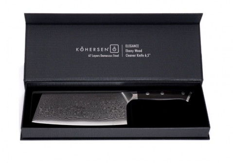 Tasak Cleaver Kohersen Elegance Ebony Wood 16,5cm - Galeria zdjęcie 9