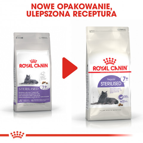 ROYAL CANIN FHN Sterilised 7+ - sucha karma dla kota dorosłego - 10 kg - Galeria zdjęcie 2