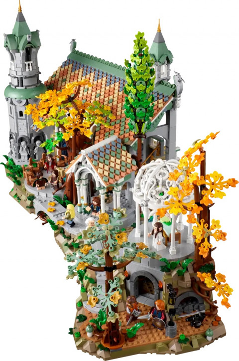 LEGO Icons 10316 Władca Pierścieni: Rivendell - Galeria zdjęcie 6
