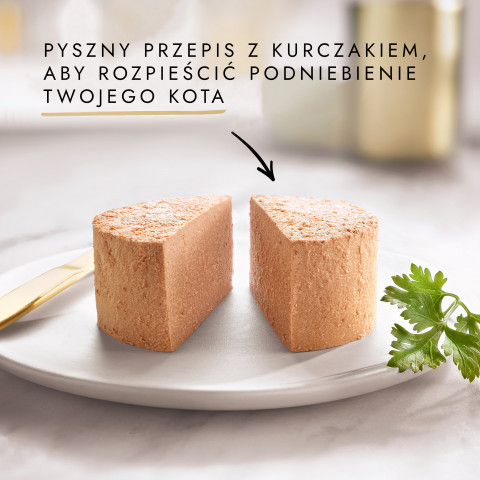 GOURMET GOLD Mus z drobiem mokra karma dla kota - 24x85 g - Galeria zdjęcie 4