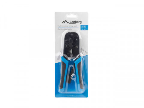 Lanberg zaciskarka wtyków rj45, rj12, rj11 nt-0201 - Galeria zdjęcie 1