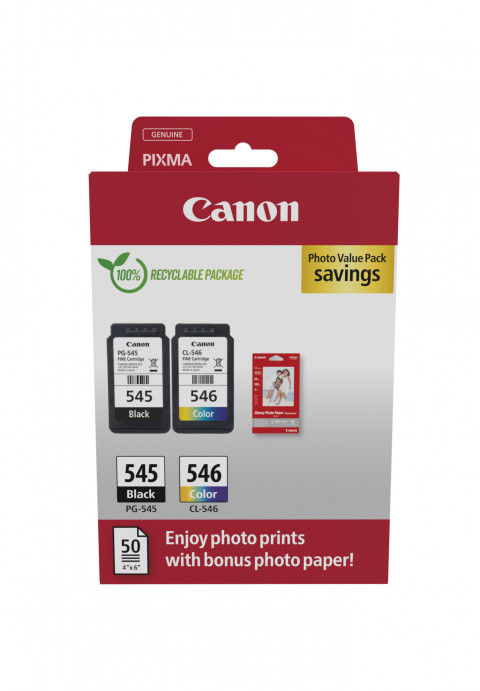 CANON Multipack PG-545/CL-546 PVP=8287B008 - Galeria zdjęcie 1