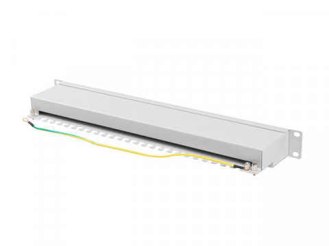 LANBERG PATCH PANEL 24 PORT 1U 19" KAT.6A FTP - Galeria zdjęcie 3