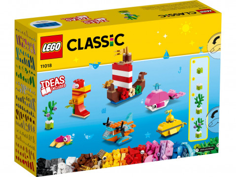 LEGO Classic 11018 Kreatywna oceaniczna zabawa - Galeria zdjęcie 2