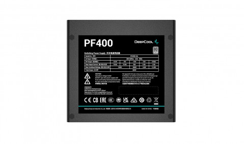 Zasilacz DeepCool PF400 400W 80 Plus (R-PF400D-HA0B-EU) - Galeria zdjęcie 2