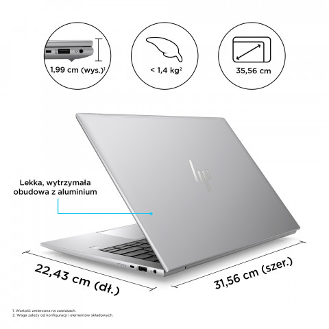HP ZBook Firefly 14 G10 Ryzen 5 PRO 7640HS 14"WUXGA 250nits AG 16GB DDR5 5600 SSD512 Radeon 760M W11Pro 3Y OnSite - Galeria zdjęcie 10