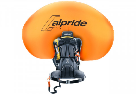 Plecak lawinowy Deuter Alproof Lite 22 - turmeric/black - Galeria zdjęcie 3