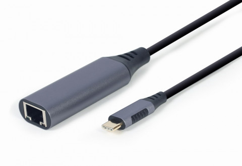 GEMBIRD ADAPTER USB-C -> LAN RJ45 GIGABIT - Galeria zdjęcie 1