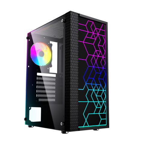 GEMBIRD OBUDOWA FORNAX 2500 MIDI-TOWER, USB 3.0 - Galeria zdjęcie 1