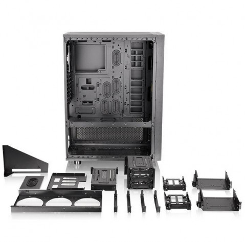 Obudowa Thermaltake Core X71 Full Tower USB3.0 Tempered Glass - Black - Galeria zdjęcie 10