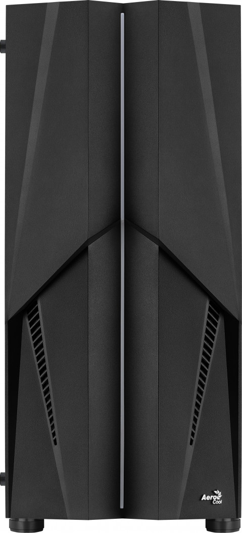 Obudowa AEROCOOL PGS MECHA-G-BK-v1 RGB czarna - Galeria zdjęcie 8