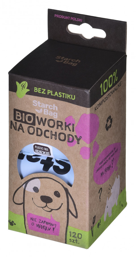 STARCH BAG - bioworki na odchody - 8 x 15 szt. - Galeria zdjęcie 2