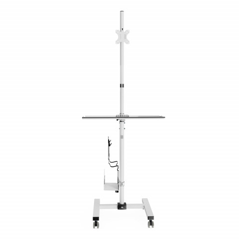 MACLEAN STAND WÓZEK DO MONITORA KOMPUTERA MC-793 W - Galeria zdjęcie 11