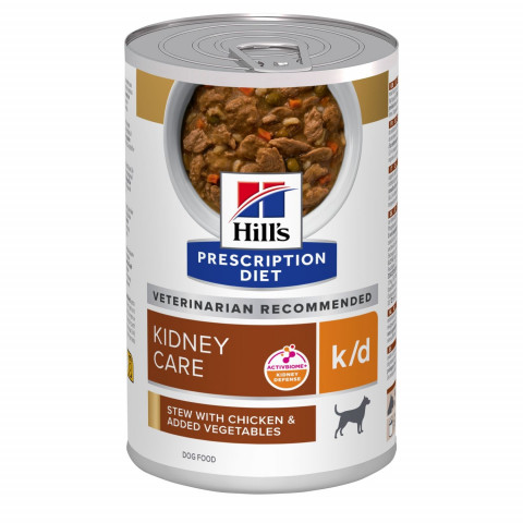 HILL'S Prescription Diet Kidney Care k/d Potrawka z kurczakiem - mokra karma dla psa - 354g - Galeria zdjęcie 1