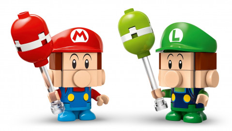 LEGO SUPER MARIO 72034 Mario Kart - Baby Mario kontra Baby Luigi - Galeria zdjęcie 4