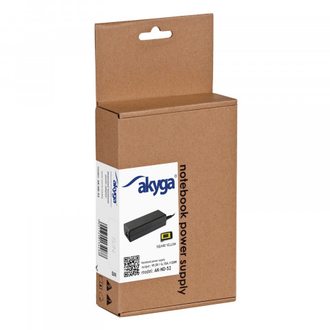 AKYGA ZASILACZ 19.5V/6.15A 120W SQUARE YELLOW AK-N - Galeria zdjęcie 5