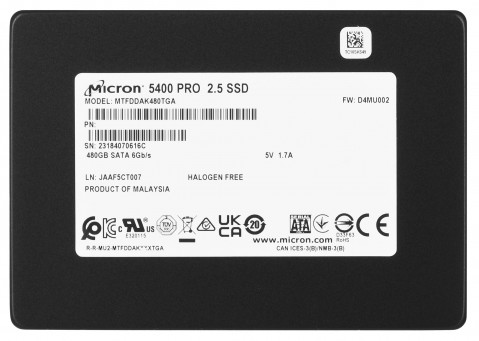 Micron 5400 PRO 480GB SATA MTFDDAK480TGA - Galeria zdjęcie 2