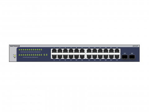 Switch Netgear GS724Tv6 26p Managed Gigabit - Galeria zdjęcie 9