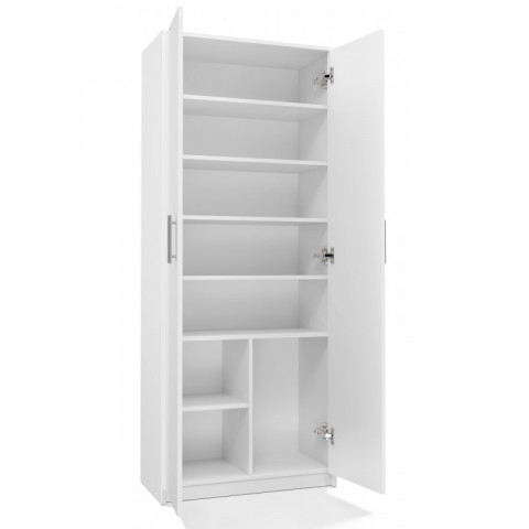 Szafa aktowa OLIV 2D 74x35xH180 biały - Galeria zdjęcie 2
