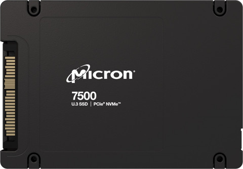 Dysk SSD Micron 7500 PRO 960GB U.3 (15mm) NVMe Gen4 MTFDKCC960TGP-1BK1DABYYR (DWPD 1) TCG - Galeria zdjęcie 4