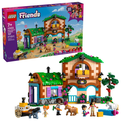 LEGO FRIENDS 42654 PONY RANCH & STABLE - Galeria zdjęcie 1