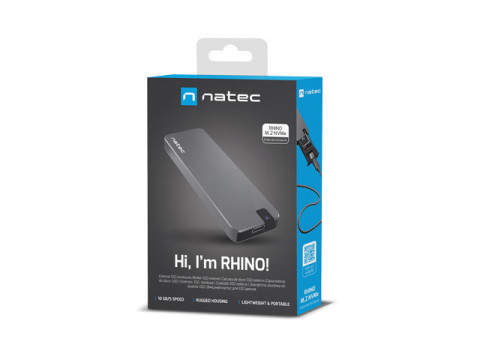 NATEC OBUDOWA SSD RHINO M.2 NVME ALUMINIUM - Galeria zdjęcie 8