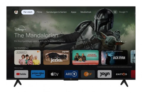 Telewizor TCL 55T7B QLED 55" 4K Ultra HD Google TV Dolby Vision DVB-T2 Czarny - Galeria zdjęcie 6