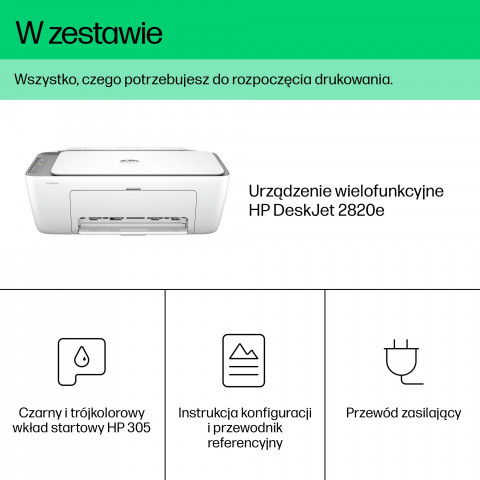HP DeskJet 2820e All-In-One 588K9B - Galeria zdjęcie 8