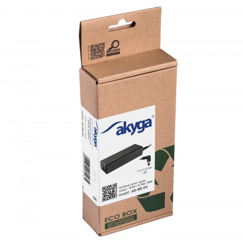 Akyga zasilacz do notebooka hp 19v 4.74a 90w 7.4*5.0 pin ak-nd-04 ak-nd-04 - Galeria zdjęcie 6
