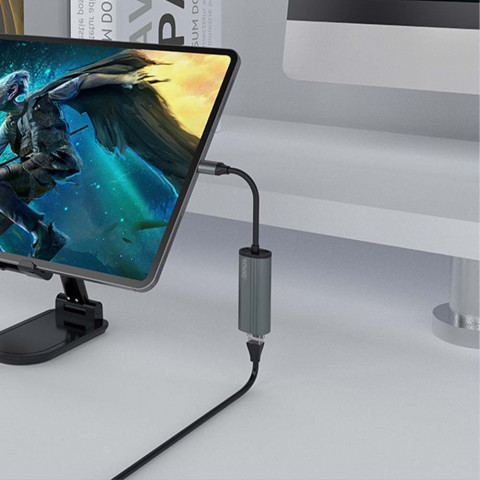 SAVIO AK-56 ADAPTER USB-C 3.1 GEN 1 DO RJ-45 - Galeria zdjęcie 5