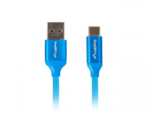 LANBERG KABEL USB-C 2.0 (M) - A (M) PREMIUM 1M 5A - Galeria zdjęcie 2